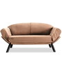 Atelier Del Sofa Genzo - Sofá cama de 2 plazas - Marrón claro